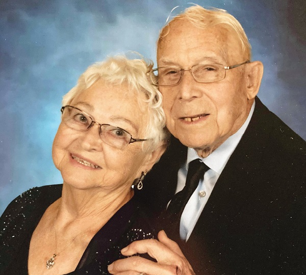 Senior Couple Alvin and Susie on 73rd Anniversary